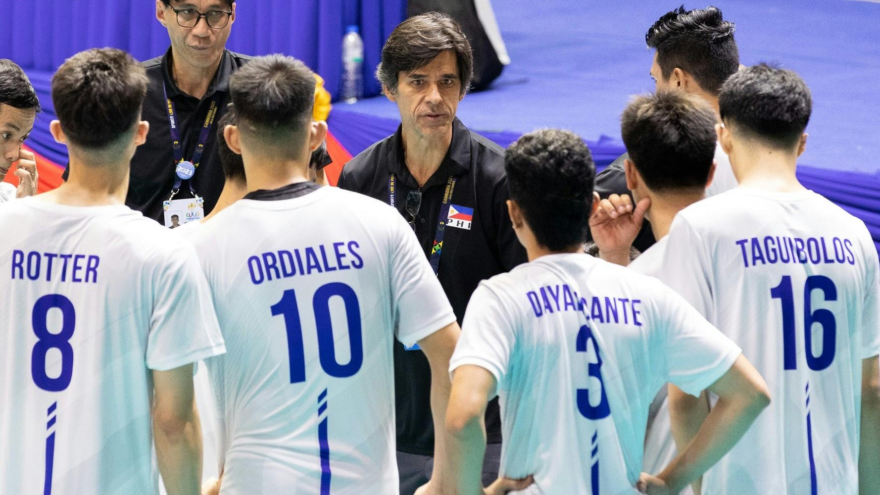 Philippine men's volleyball team vows improved service against Cambodia